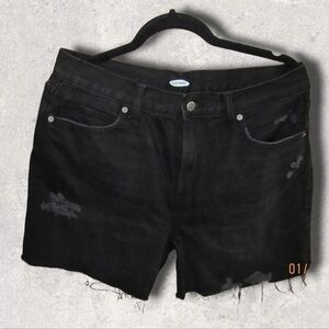 Old Navy Black Jeans Shorts